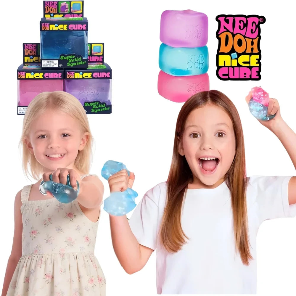 Nee Doh Jellyfish Cube Toy