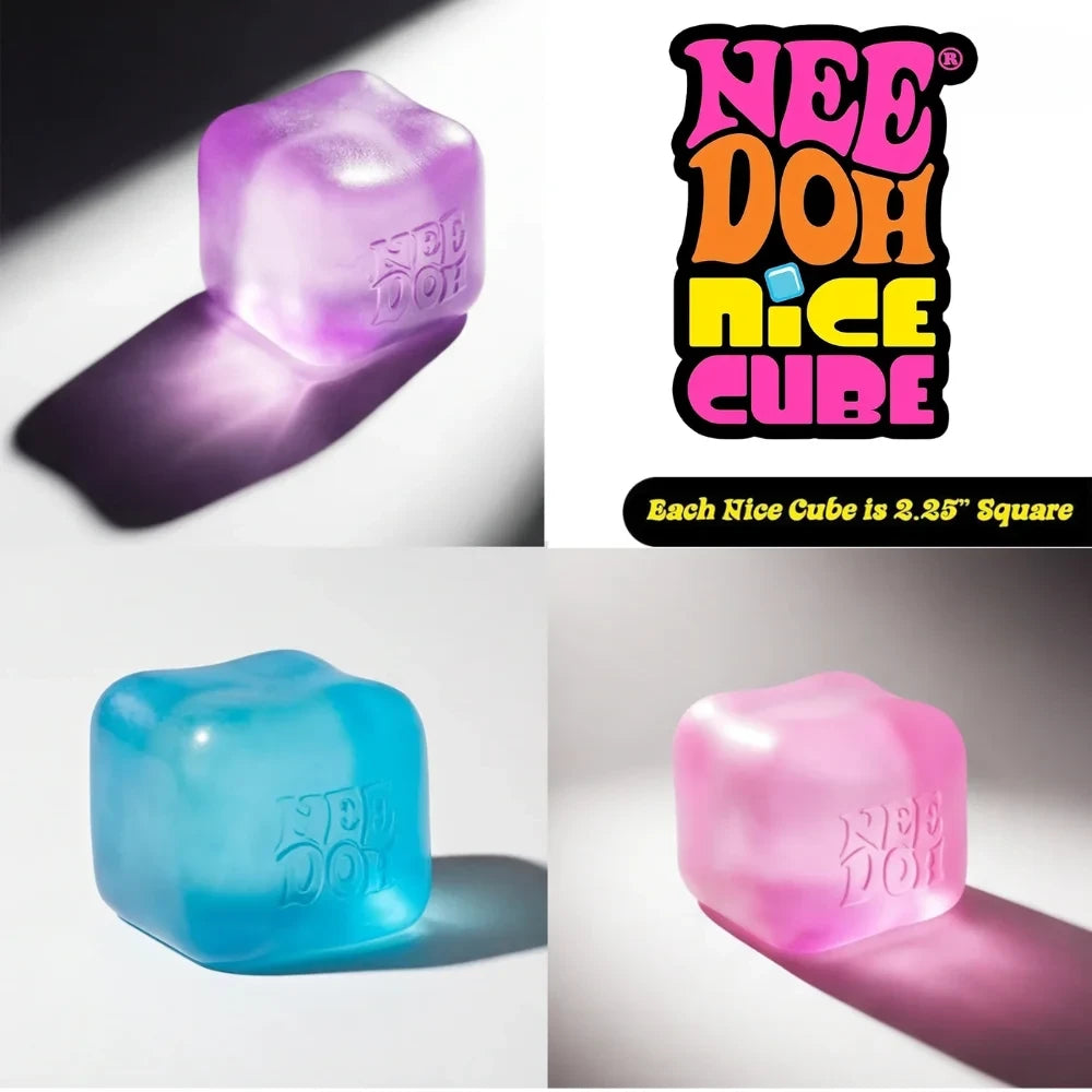 Nee Doh Jellyfish Cube Toy